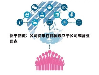 新宁物流：公司尚未在韩国设立子公司或营业网点